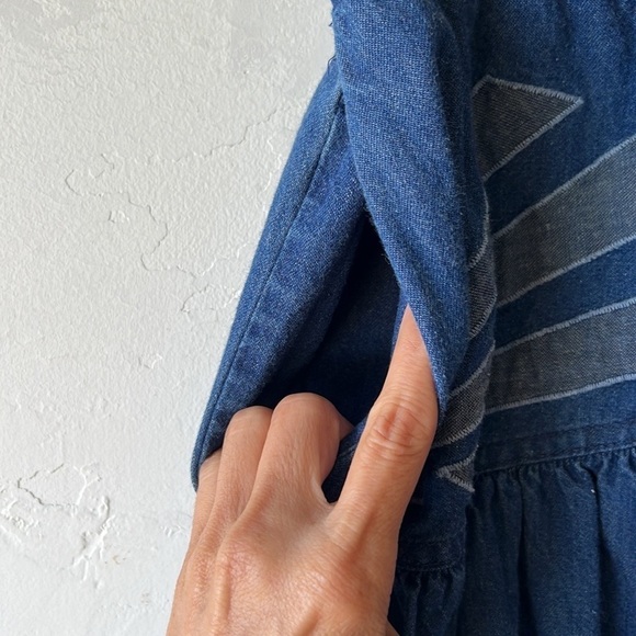 Smokey Row Vintage High Waisted Denim Skirt - Picture 3 of 9